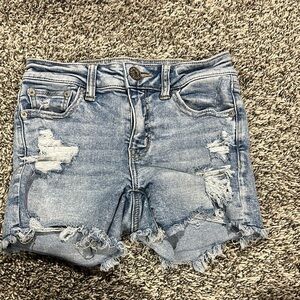 American Eagle Midi Jean Shorts